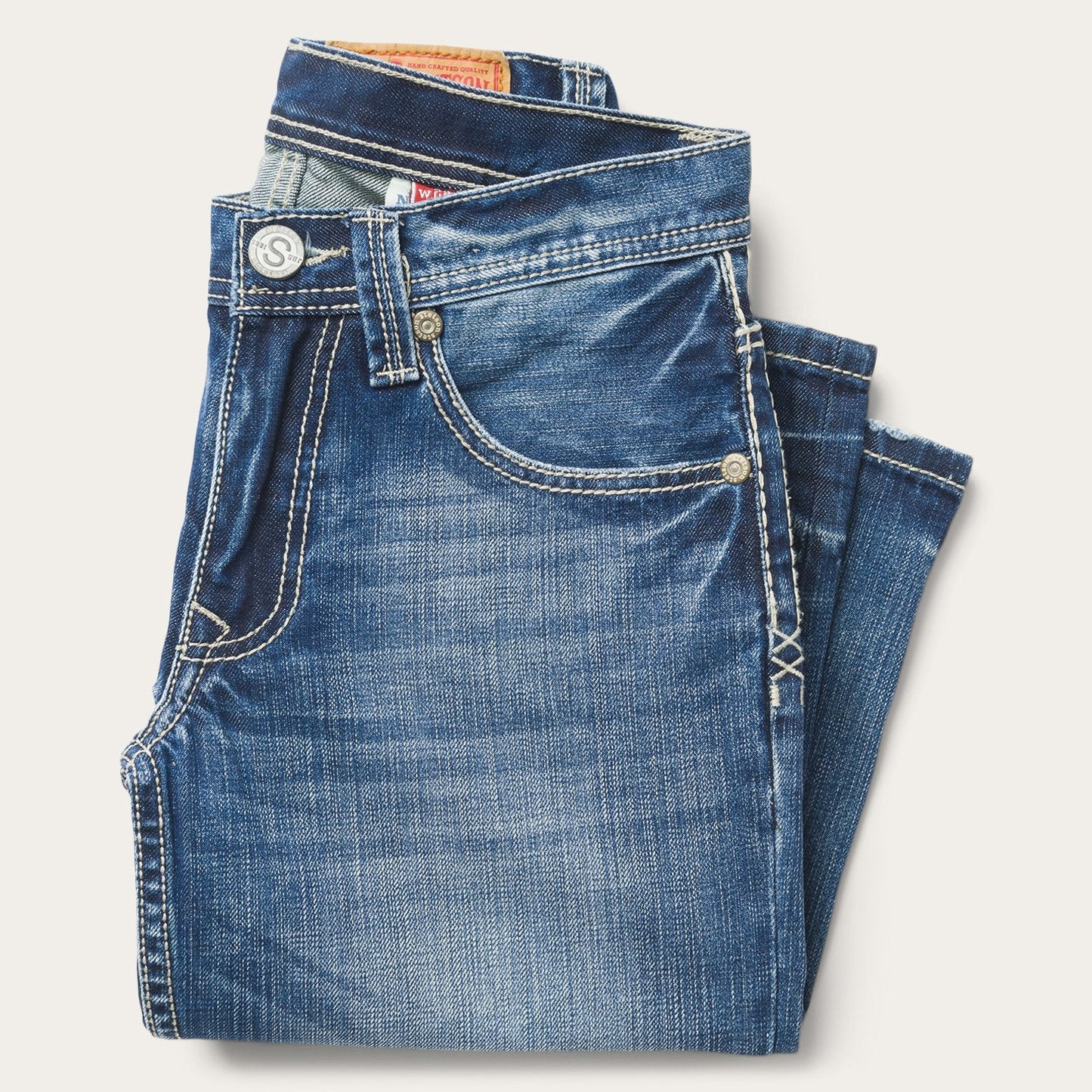Stetson 1312 Fit Light Wash Jeans