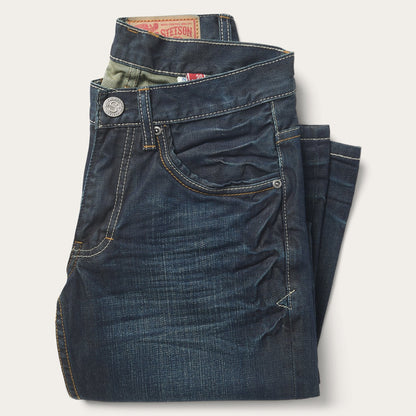 Stetson 1312 Fit Jeans With a Pieced Back Pocket