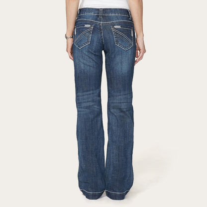 Stetson 214 City Trouser Jeans With Chevron Back Pocket