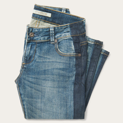 Stetson Skinny Fit Stripe Leg Jean