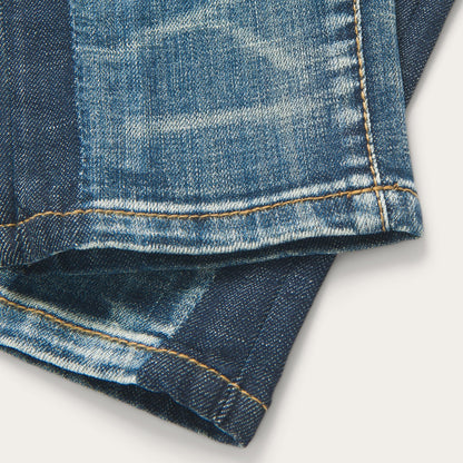 Stetson Skinny Fit Stripe Leg Jean