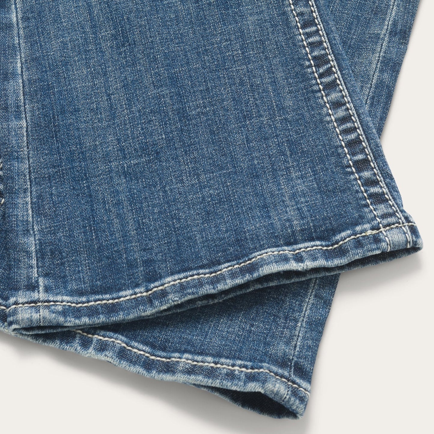 Stetson 816 Fit Jeans With White "S" Back Pocket