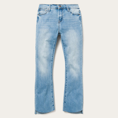 Stetson High Waist Flare Crop Jean