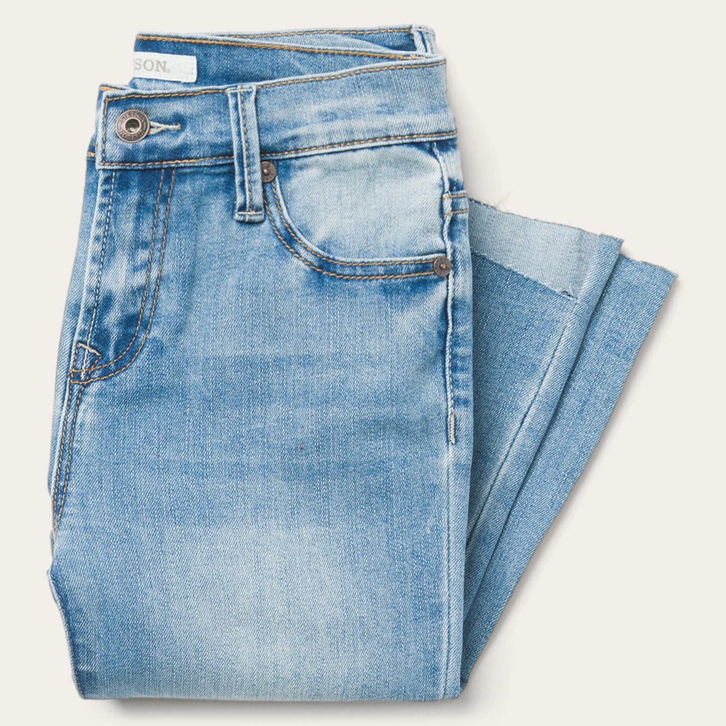 Stetson High Waist Flare Crop Jean