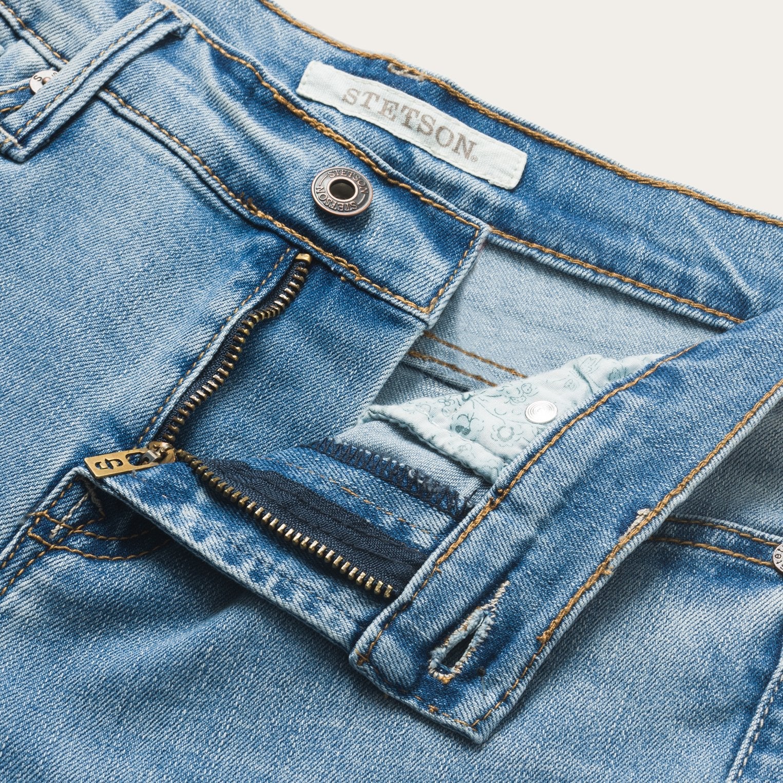 Stetson High Waist Flare Crop Jean