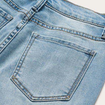 Stetson High Waist Flare Crop Jean