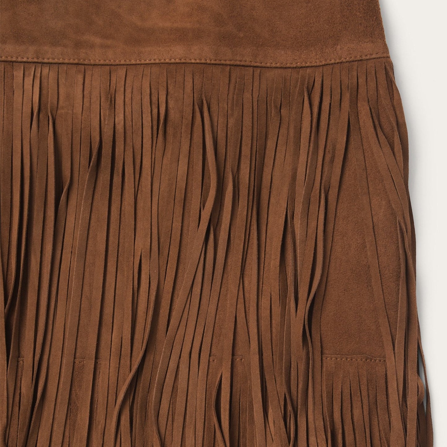 Stetson Suede Fringed Skirt