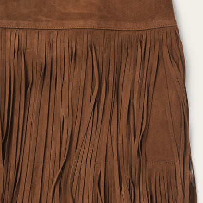 Stetson Suede Fringed Skirt