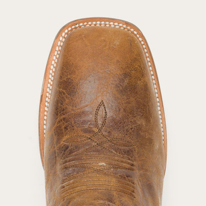 Stetson Goddard Burnished Blue & Brown Leather Boot