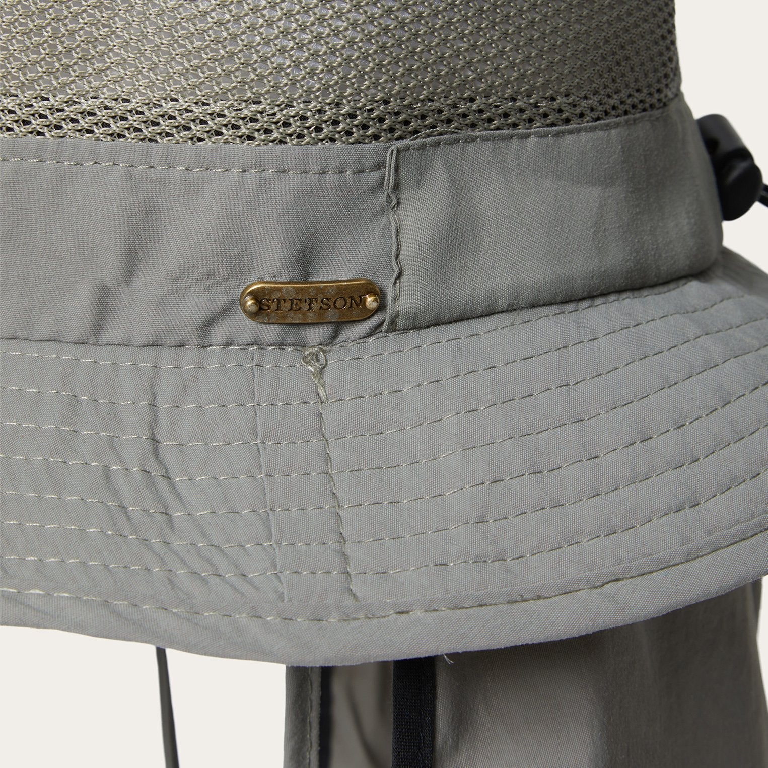 Stetson Switchback 'No Fly Zone' Mesh Bucket Hat