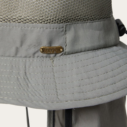 Stetson Switchback 'No Fly Zone' Mesh Bucket Hat