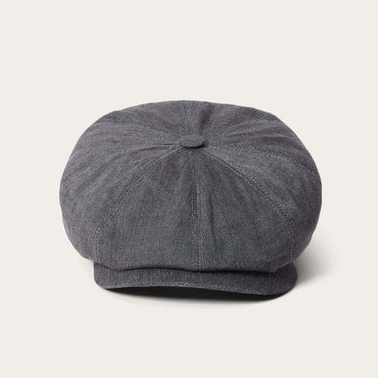 Stetson Linen Hatteras Newsboy