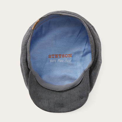 Stetson Linen Hatteras Newsboy