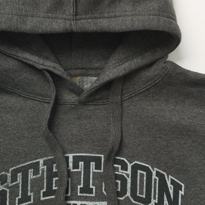 Stetson Charcoal Heather Fleece Hooded Sweatshirt