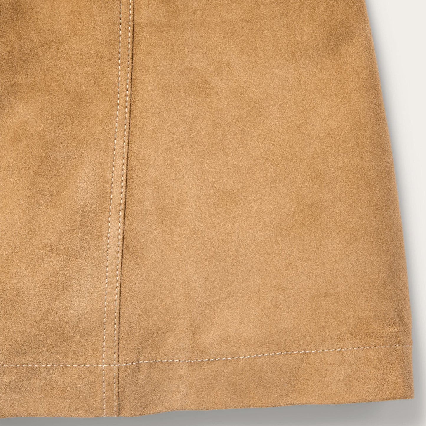 Stetson Lamb Suede Gored Skirt