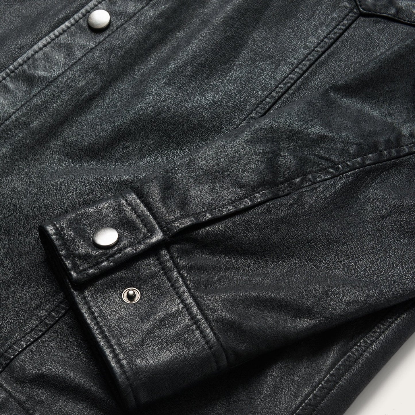 Stetson Leather Western Shirt Jacket
