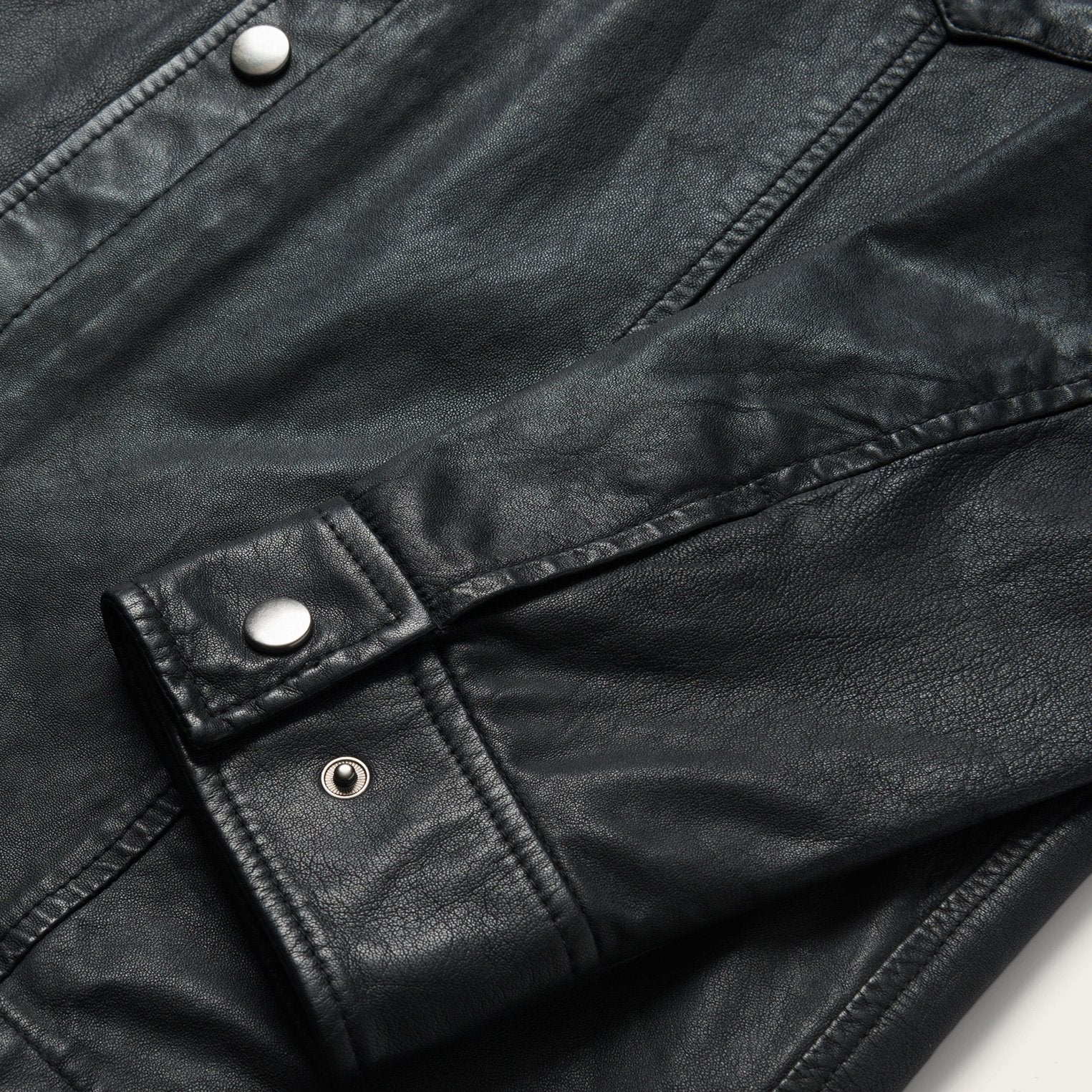 Stetson Leather Western Shirt Jacket