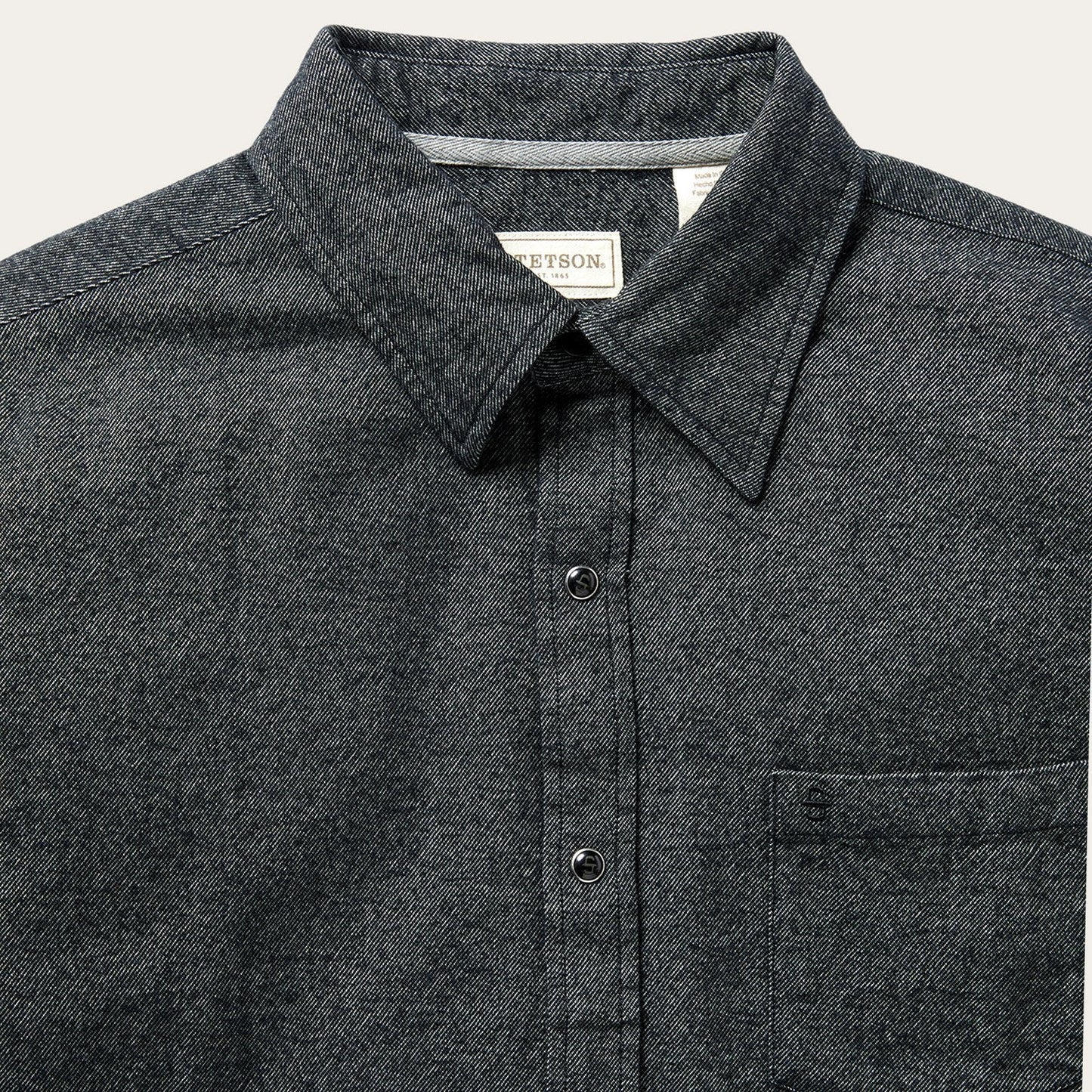Stetson Brushed Twill Western Shirt