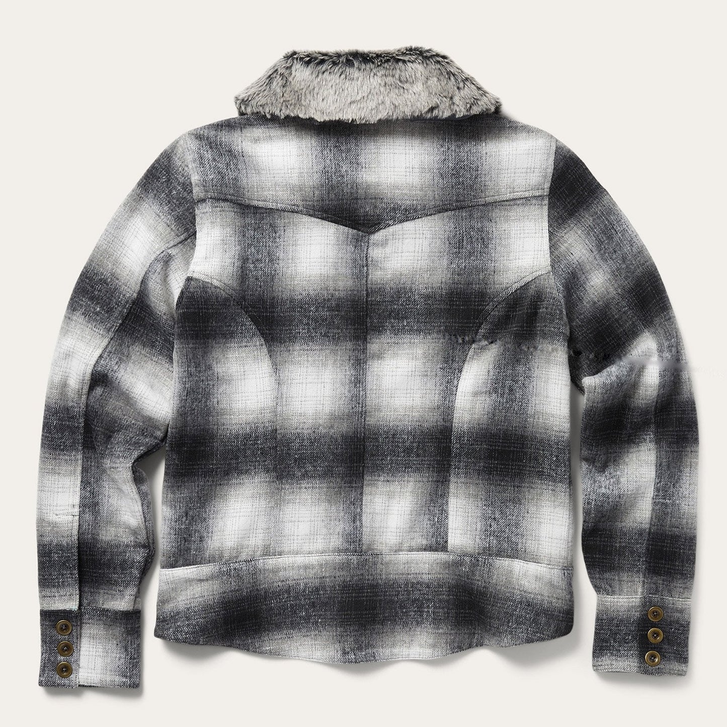 Stetson Plaid Cropped Jacket