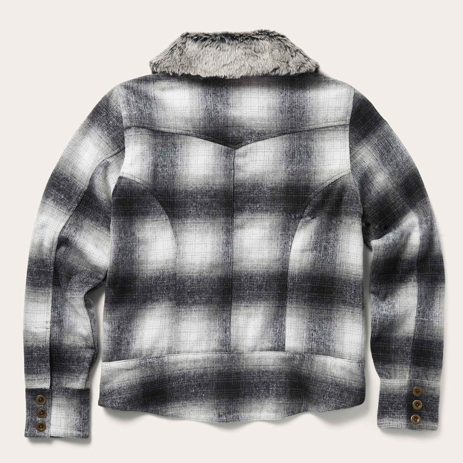 Stetson Plaid Cropped Jacket