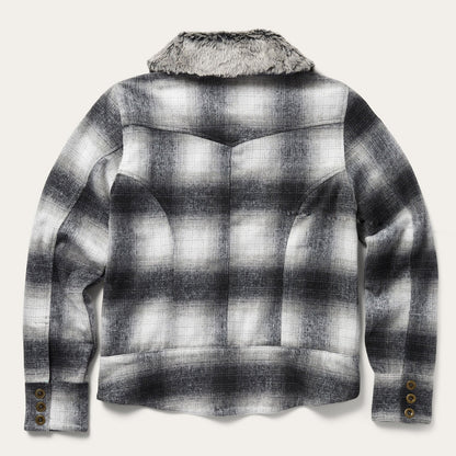 Stetson Plaid Cropped Jacket