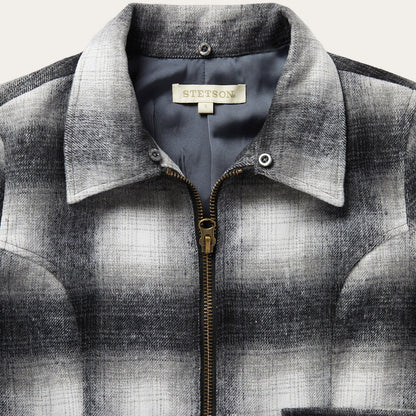 Stetson Plaid Cropped Jacket