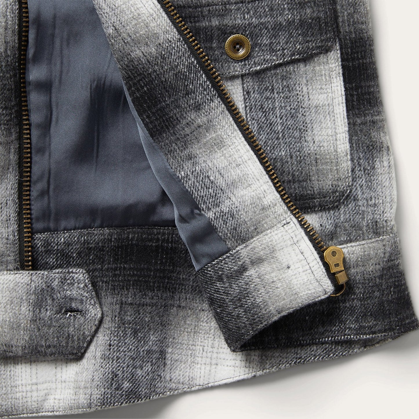 Stetson Plaid Cropped Jacket