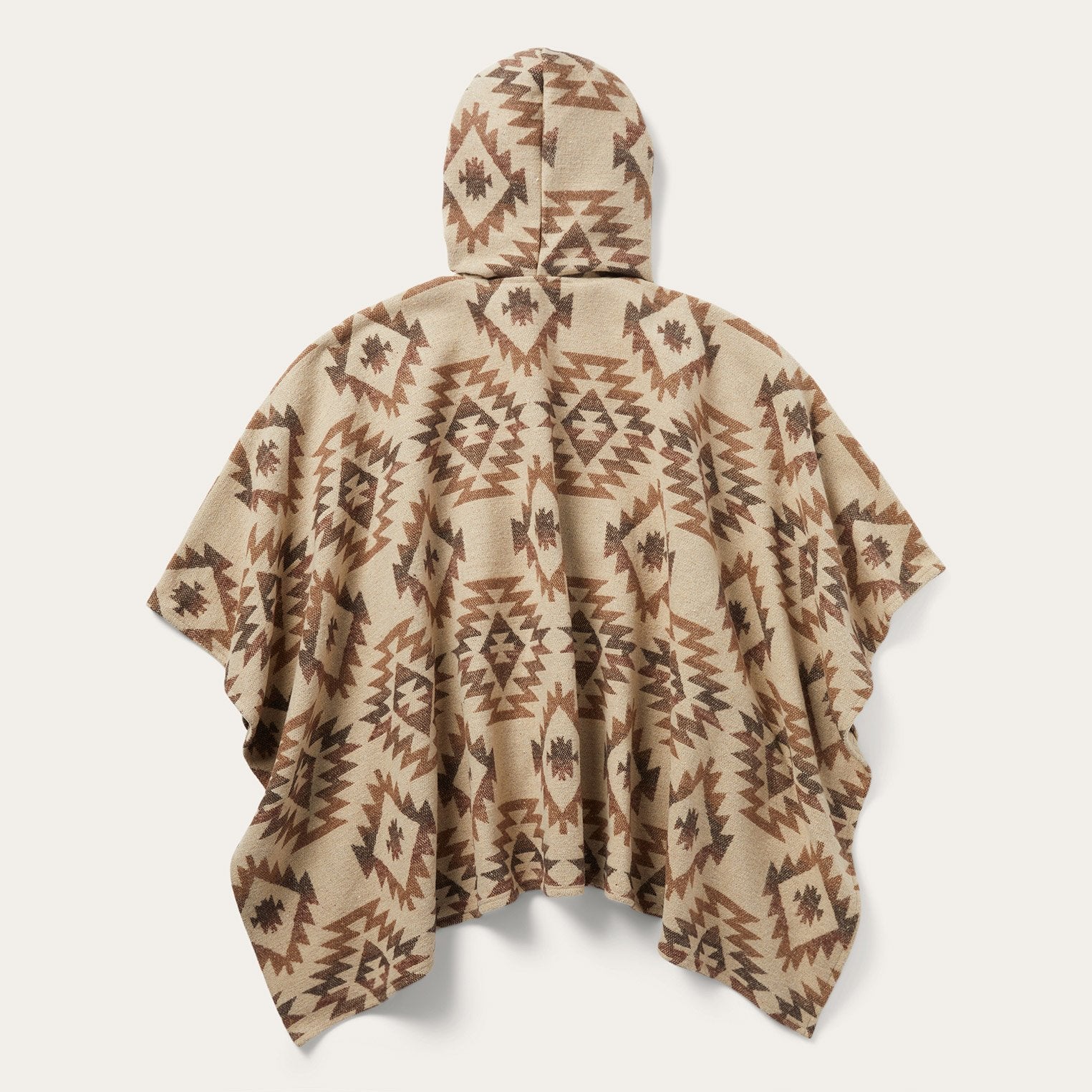 Stetson Tan Aztec Poncho