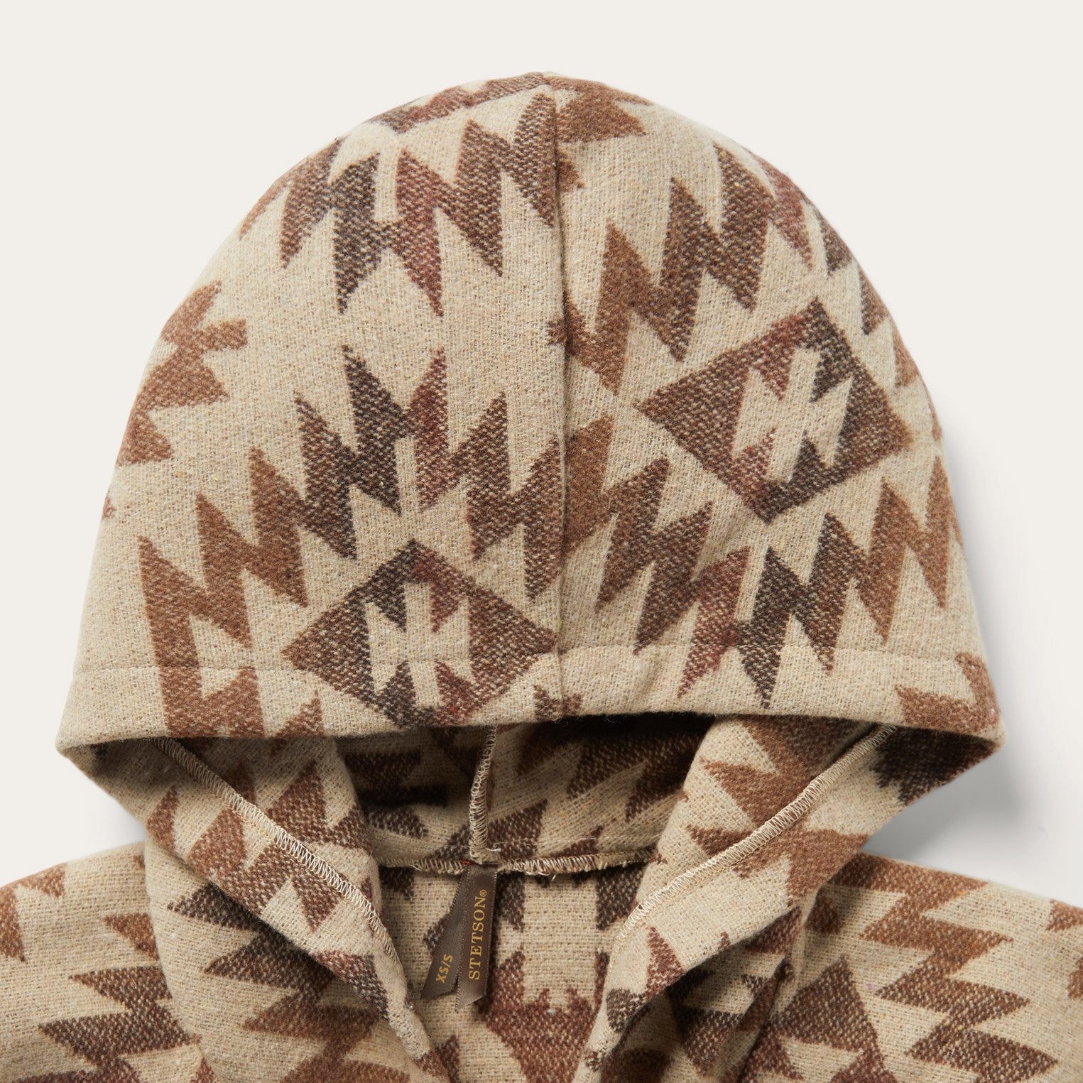 Stetson Tan Aztec Poncho