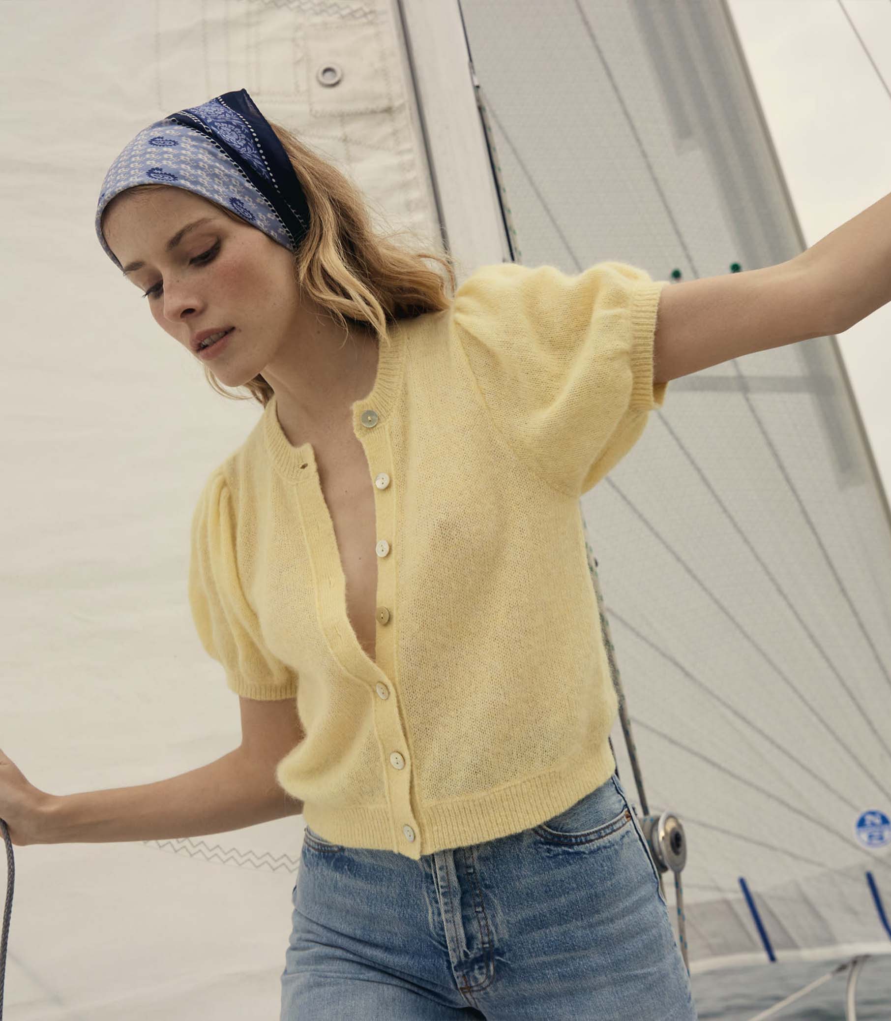 DÔEN Women Anisa Cardigan - Dandelion