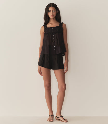 DÔEN Women Fidella Top - Black