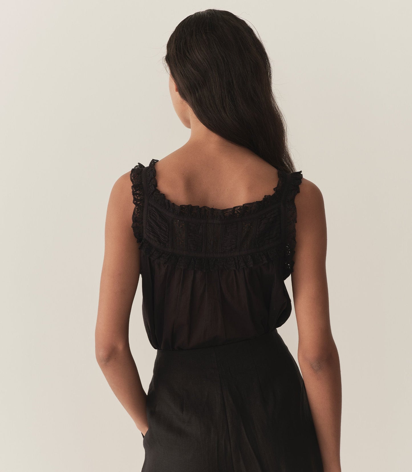 DÔEN Women Fidella Top - Black