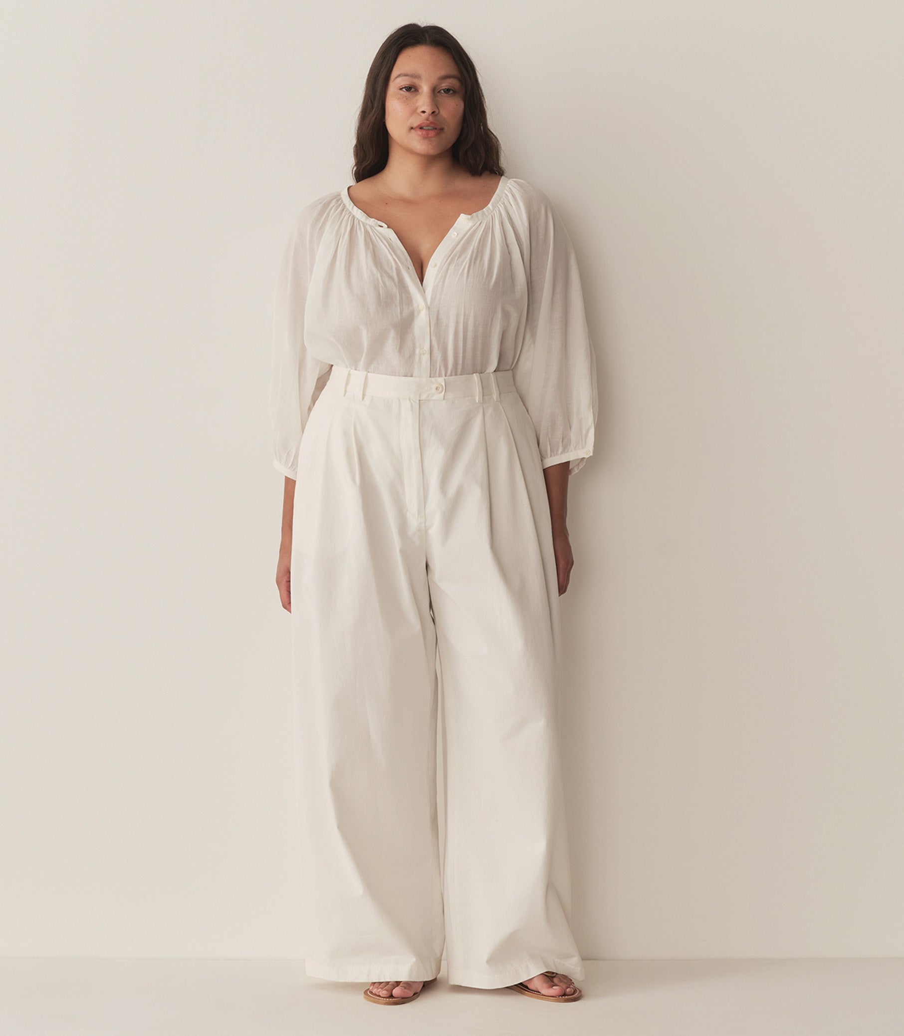 DÔEN Women Jiana Top - Salt