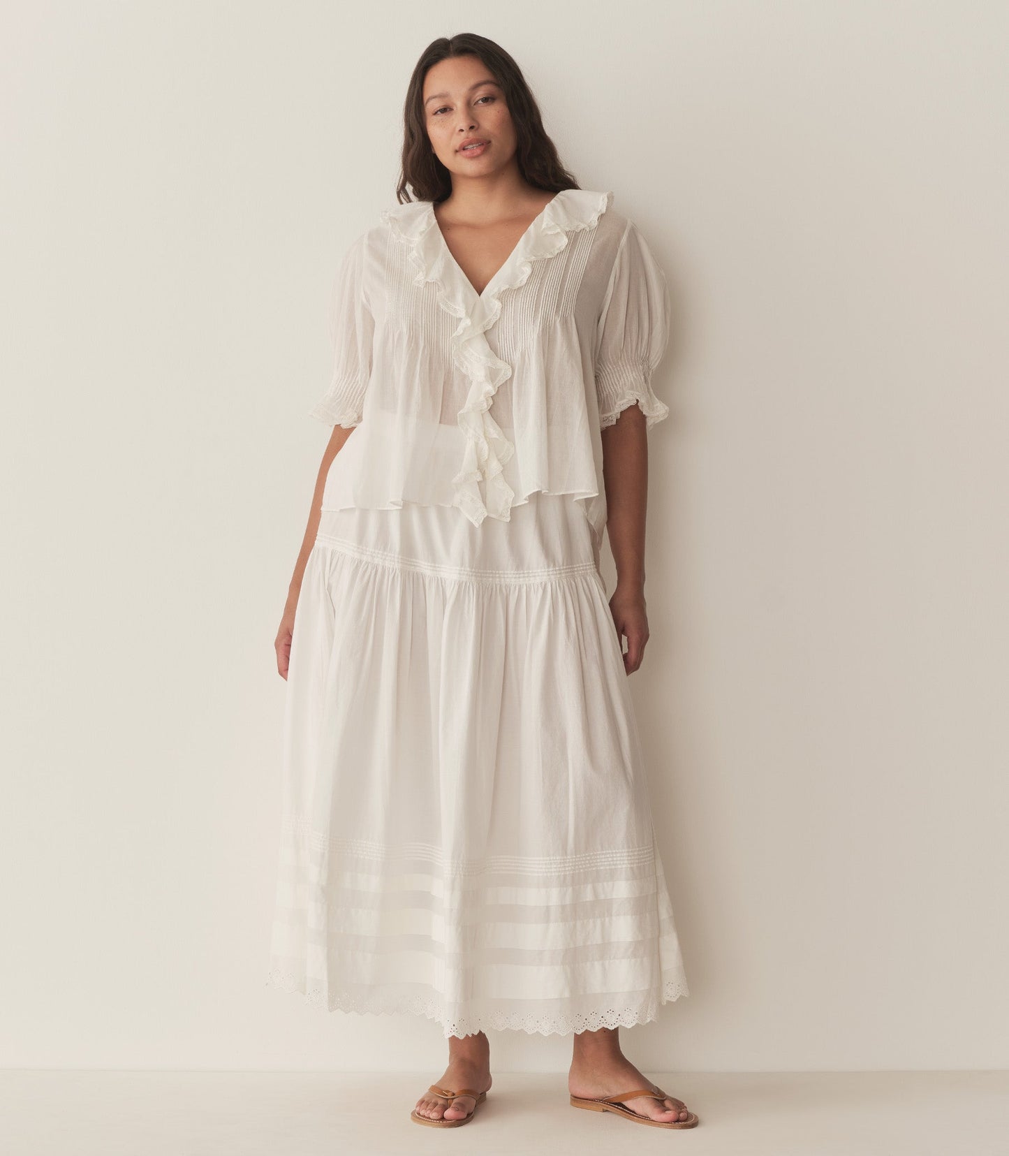 DÔEN Women Henri Top - Salt