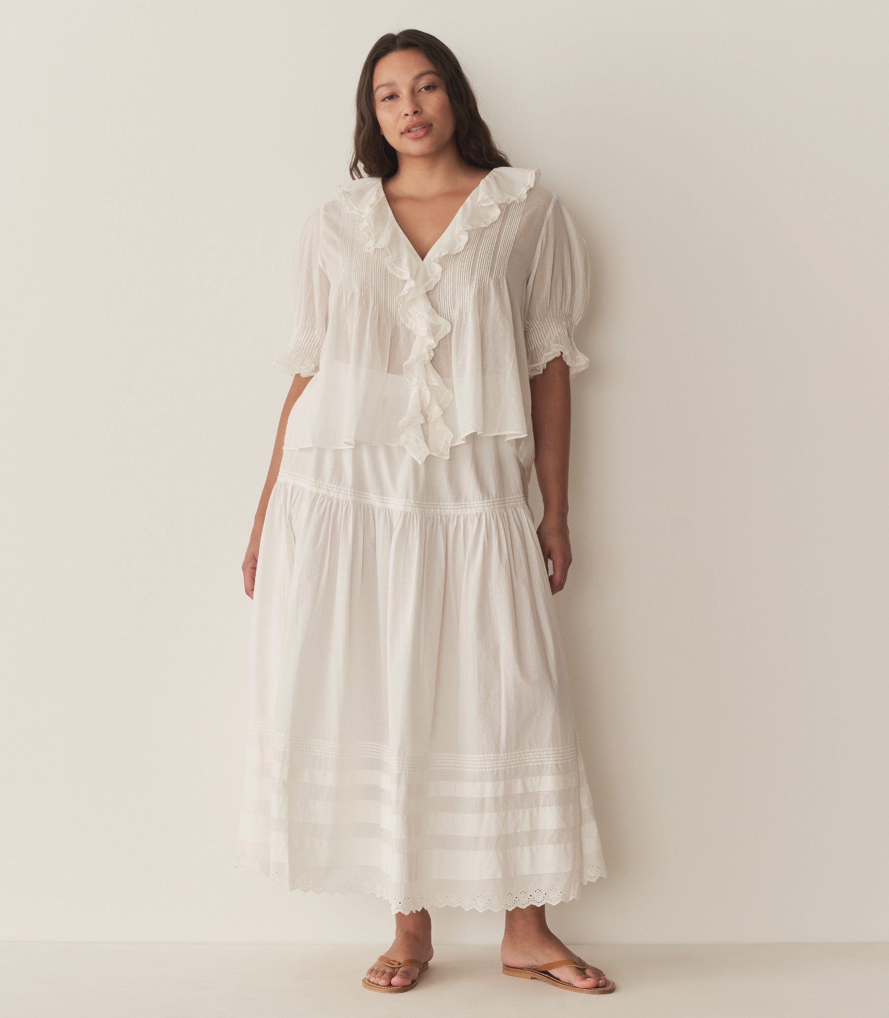 DÔEN Women Henri Top - Salt