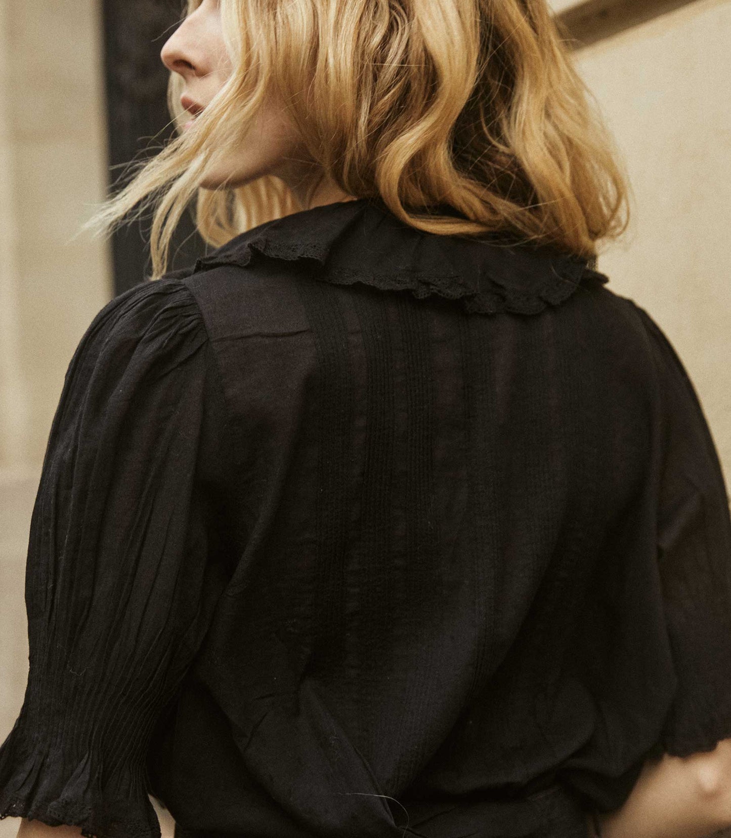 DÔEN Women Henri Top - Black