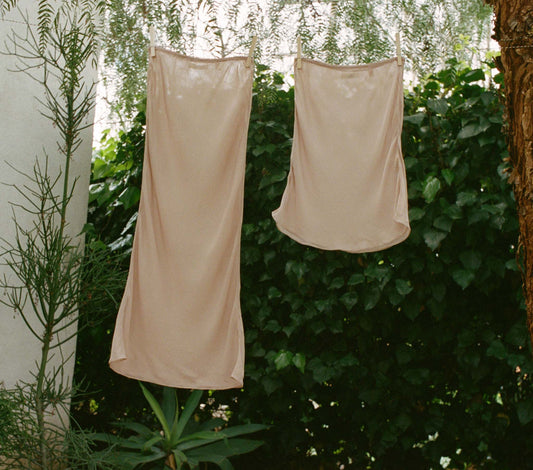 DÔEN Women Mini Skirt Slip - Conch