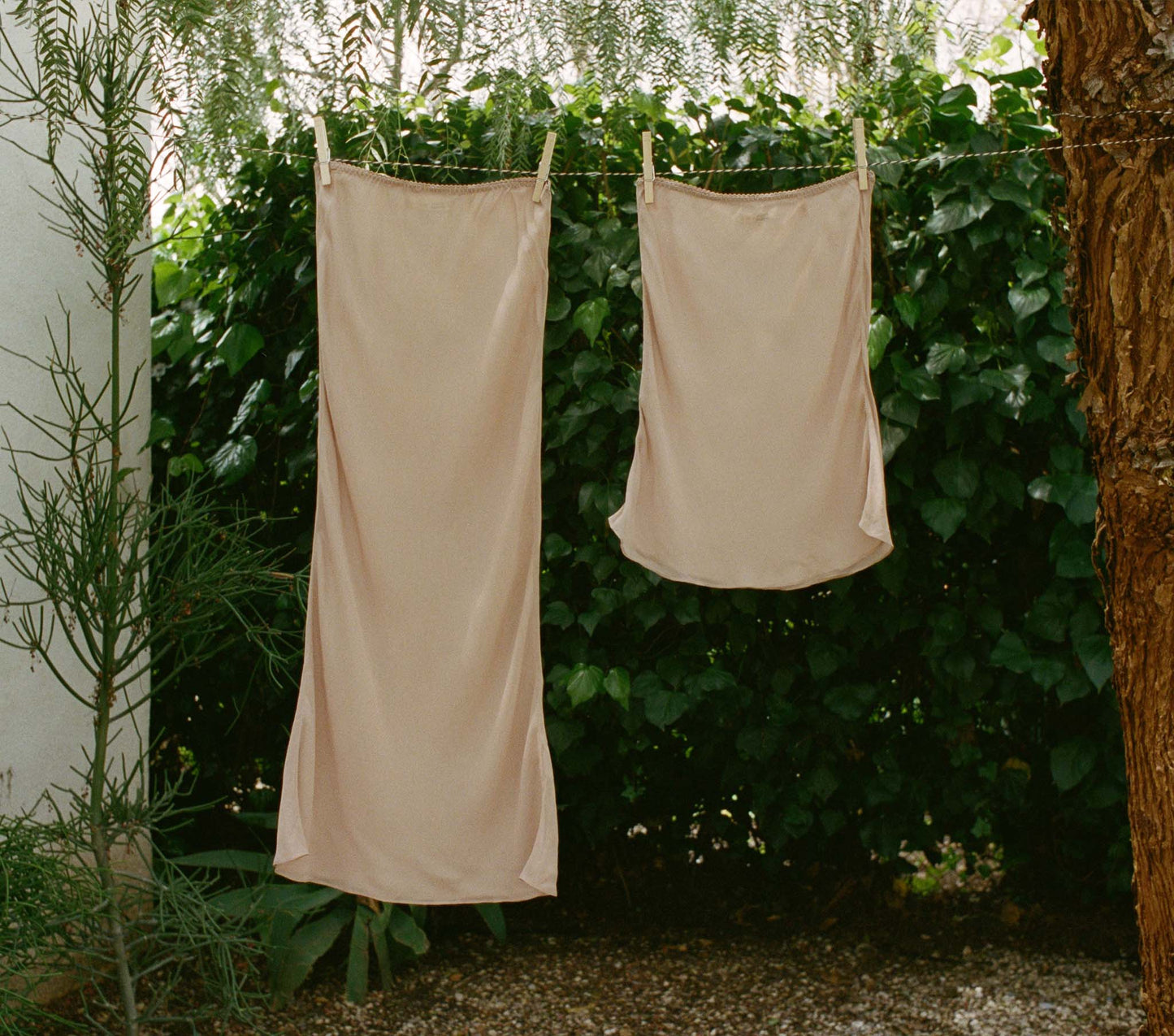 DÔEN Women Long Skirt Slip - Conch