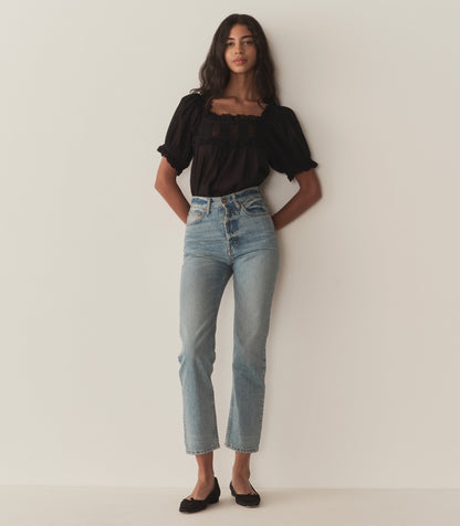 DÔEN Women Frances Top - Black