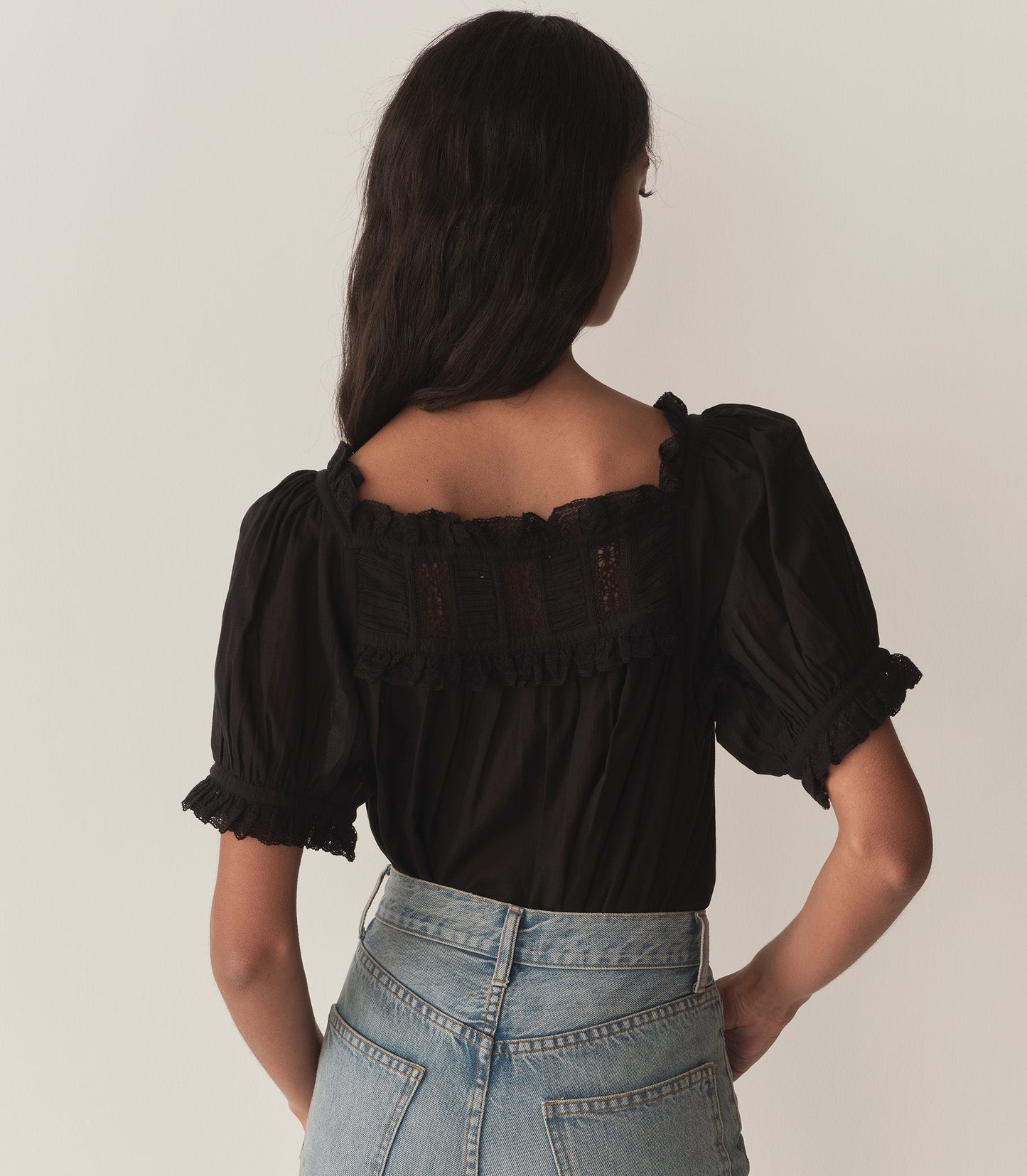 DÔEN Women Frances Top - Black