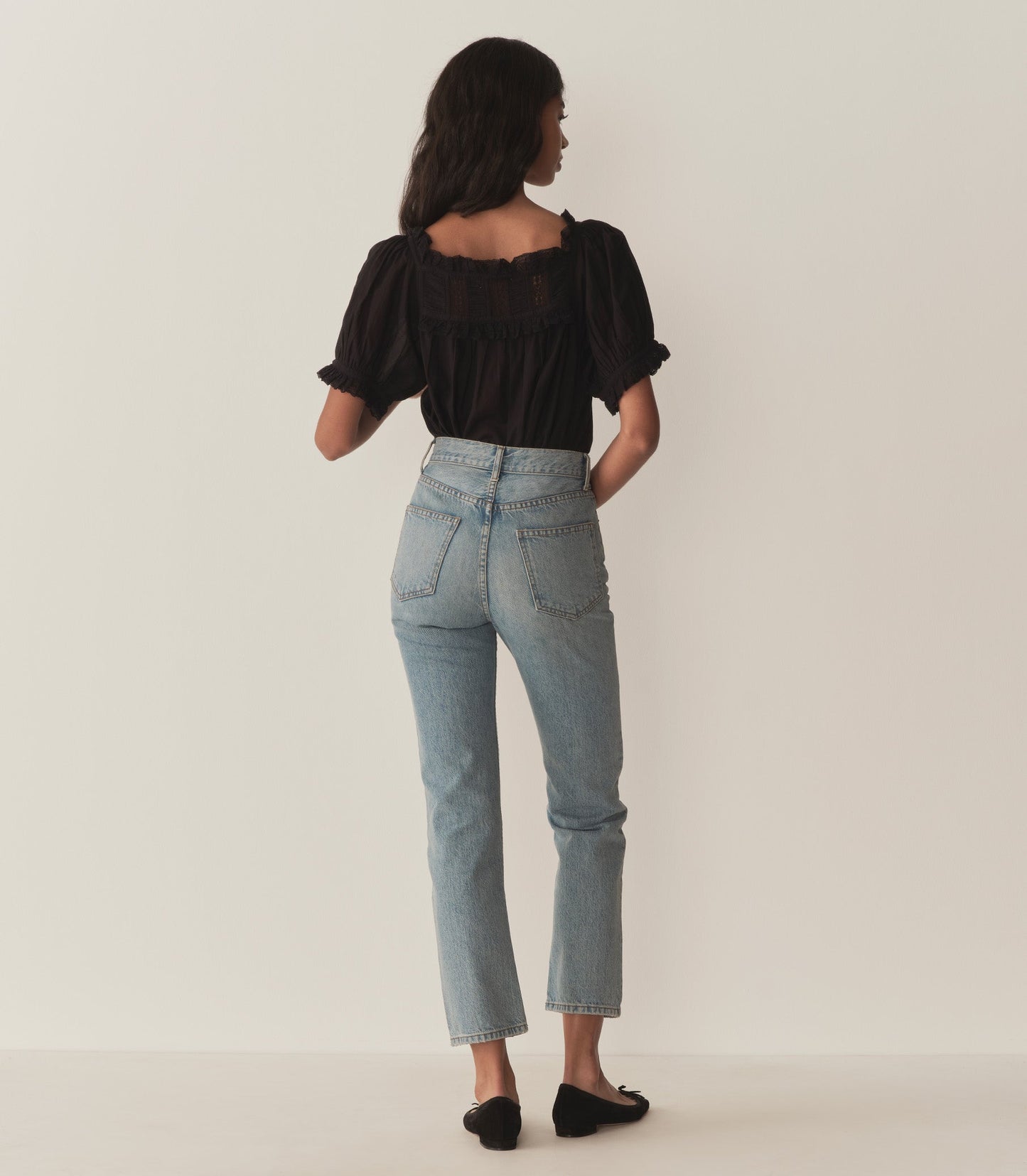 DÔEN Women Frances Top - Black