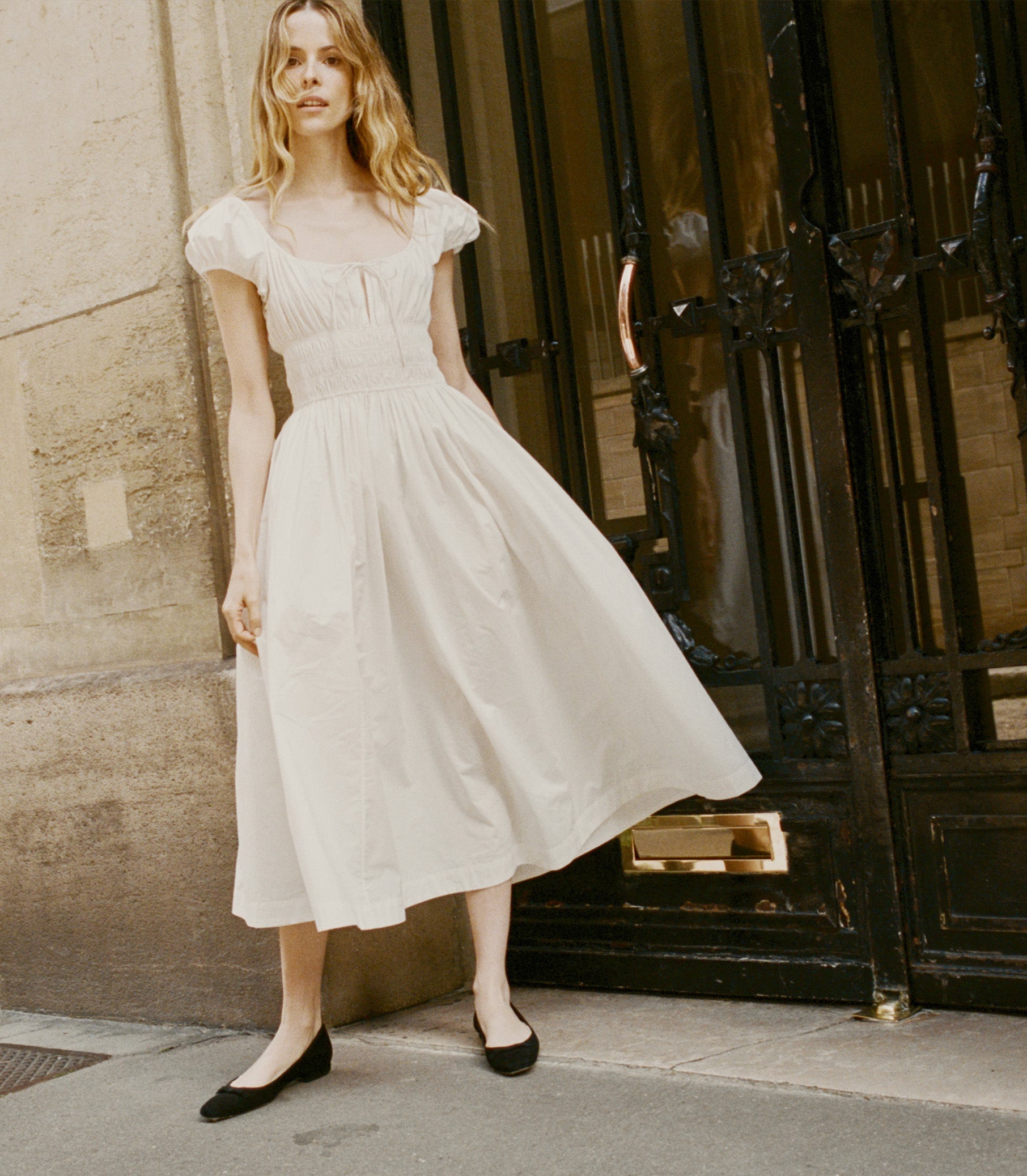 DÔEN Women Quinn Dress - Salt