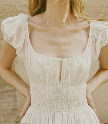 DÔEN Women Quinn Dress - Salt