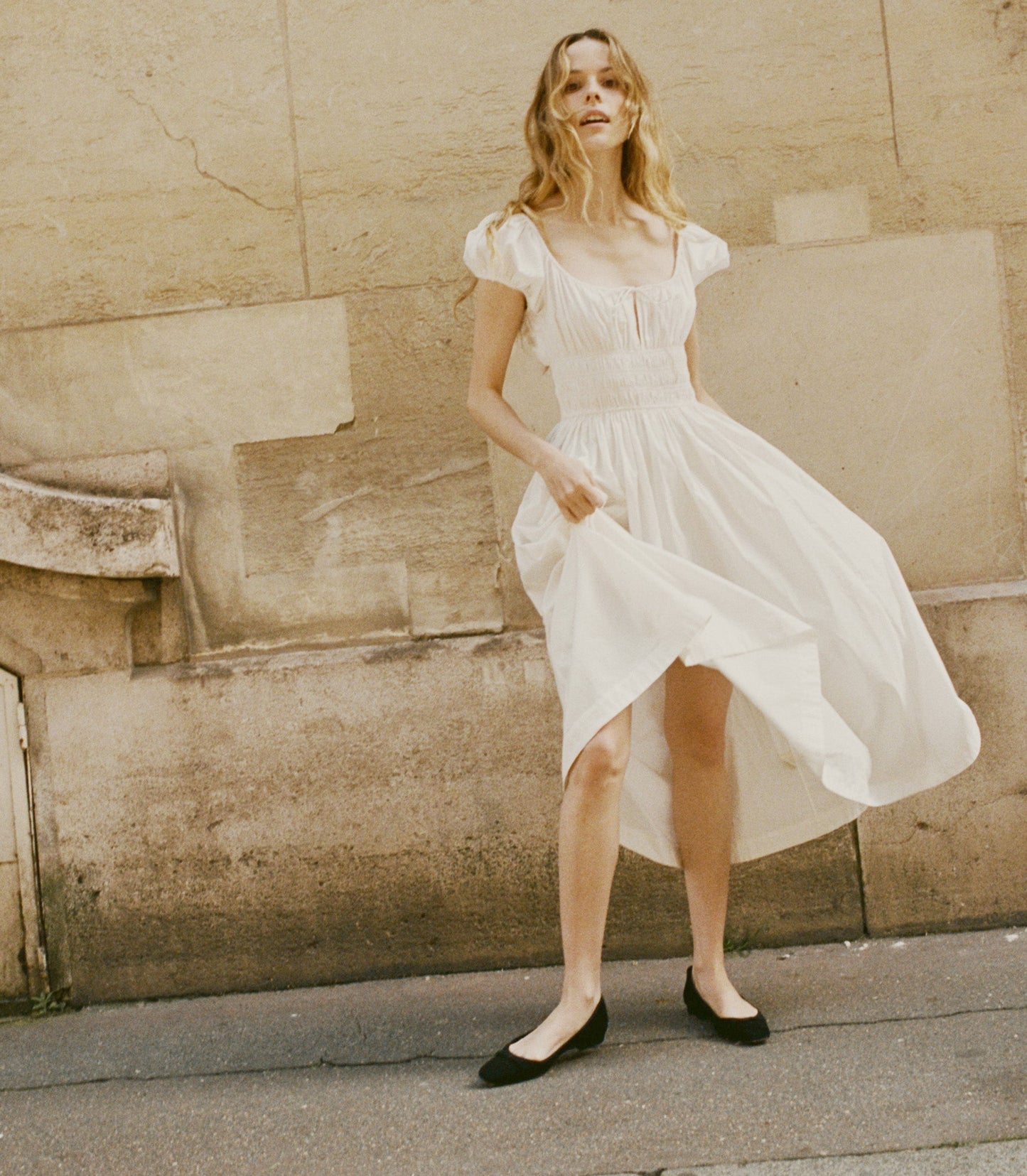 DÔEN Women Quinn Dress - Salt