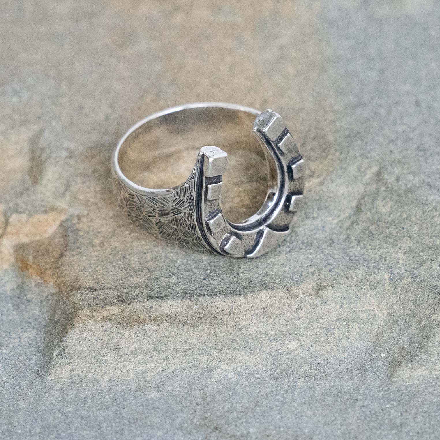 Stetson Horseshoe Ring