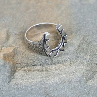 Stetson Horseshoe Ring