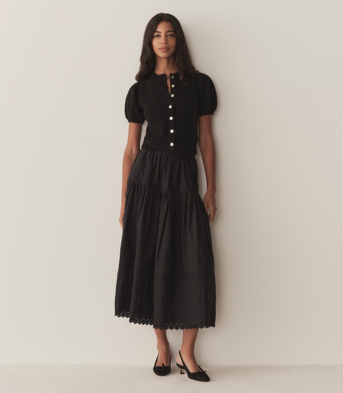 DÔEN Women Anisa Cardigan - Black