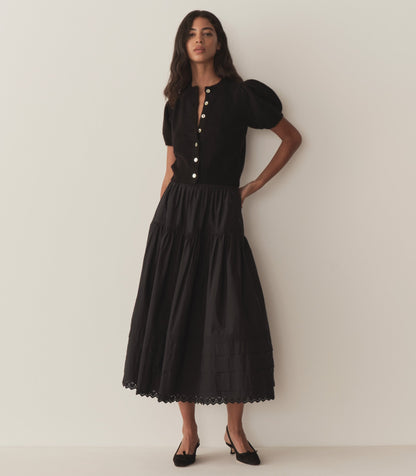 DÔEN Women Anisa Cardigan - Black