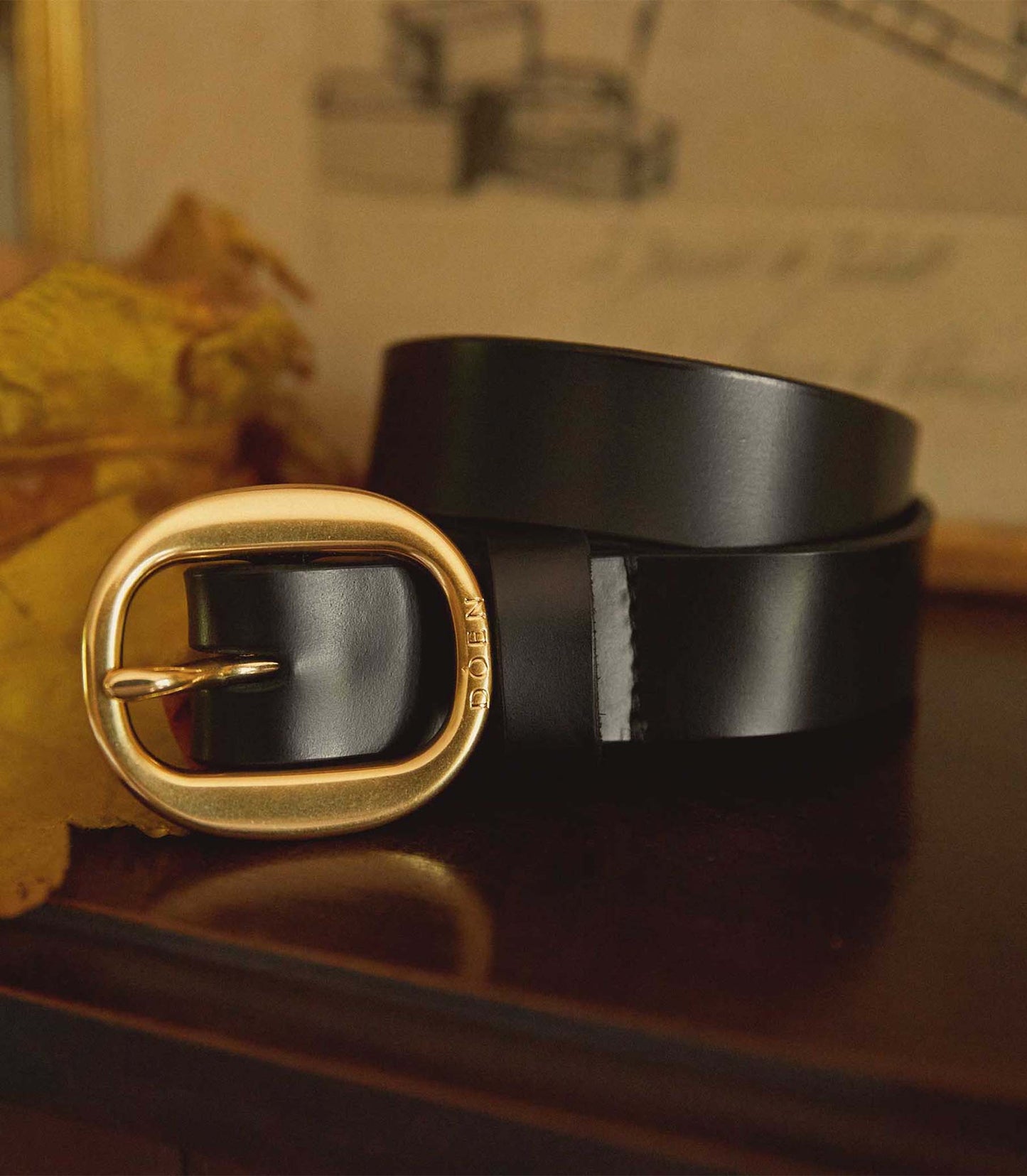DÔEN Women Wyatt Belt - Black