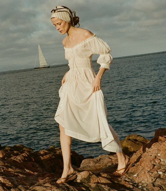 DÔEN Women Ischia Dress - Salt
